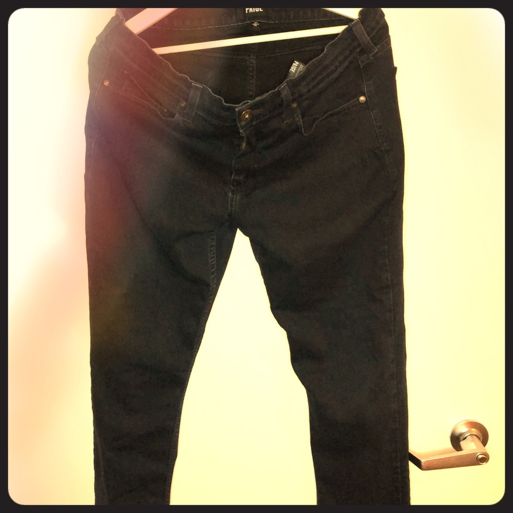 Paige Dark Denim Stretch Jeans